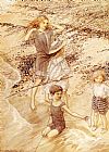 Famous Sea Paintings - Children By The Sea
